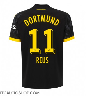 Borussia Dortmund Marco Reus #11 Seconda Maglia Femmina 2023-24 Manica Corta